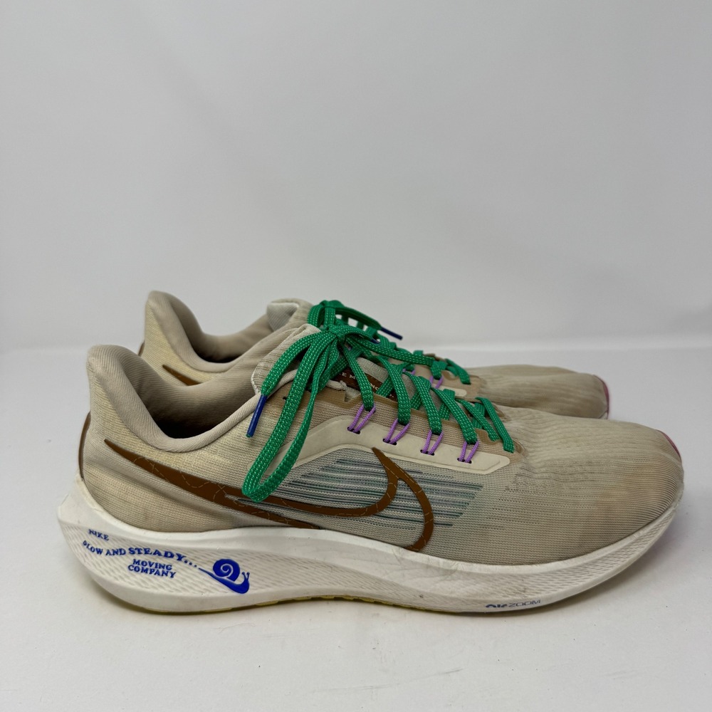Nike Air Zoom Pegasus 39 Moving Company Sail Brown DV8922-100 Mens‎ Size 11